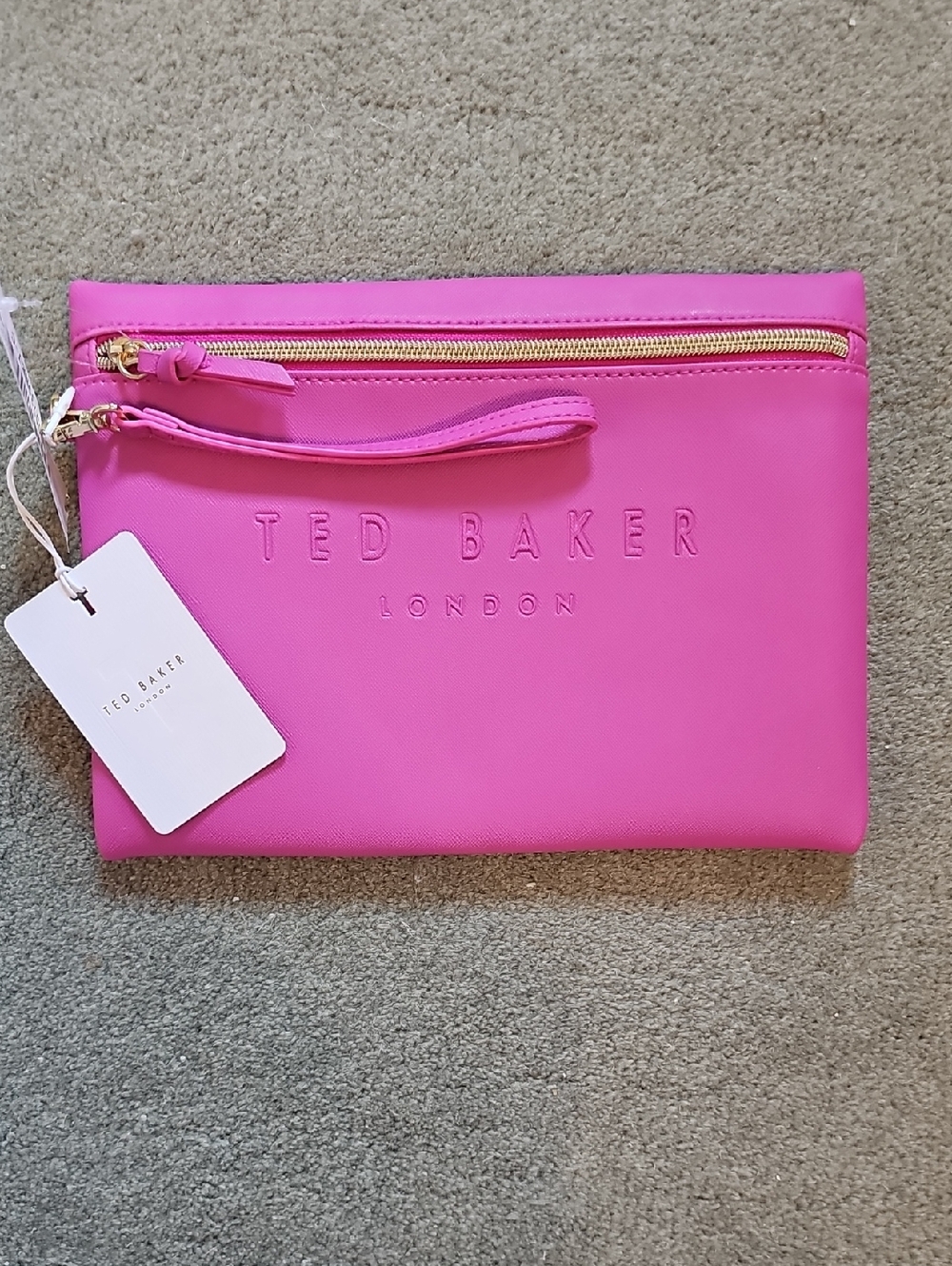 Ted Baker Saffano  Pink Wristlet Pouch